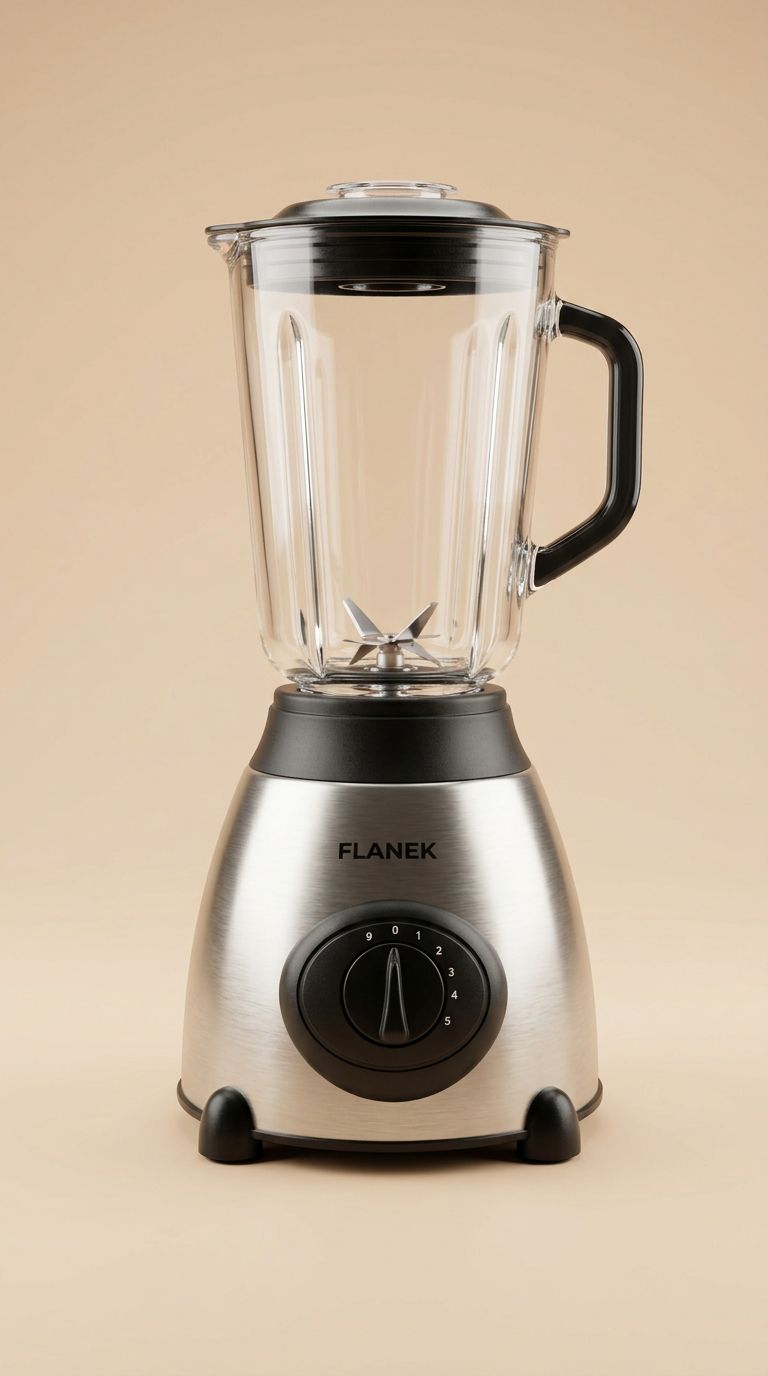 Blender FLANEK inox et verre