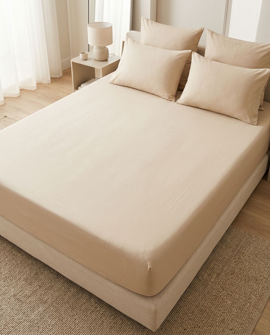 Drap-housse PRADIER HOME beige